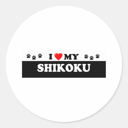 SHIKOKU CLASSIC ROUND STICKER