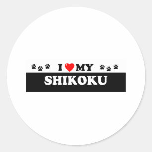 SHIKOKU CLASSIC ROUND STICKER