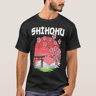 Shikoku  Kyokujitsuki Sakura Japan T-Shirt