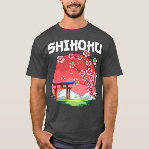 Shikoku Kyokujitsuki Sakura Japan T-Shirt