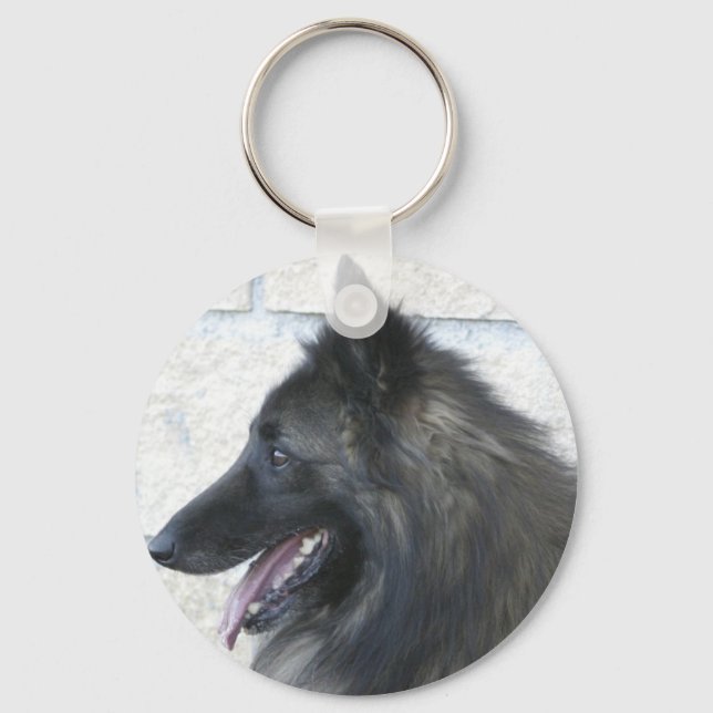 Shiloh Shepherd Profile Keychain (Front)