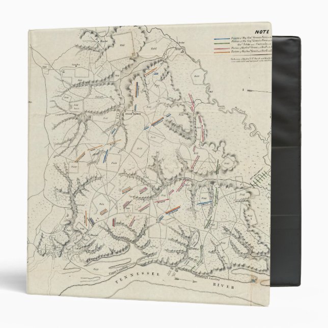 Shiloh, Tennesse Binder (Front/Inside)