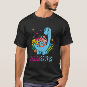 SHILOHSAURUS Personalized Name Shiloh Dino Dinosau T-Shirt