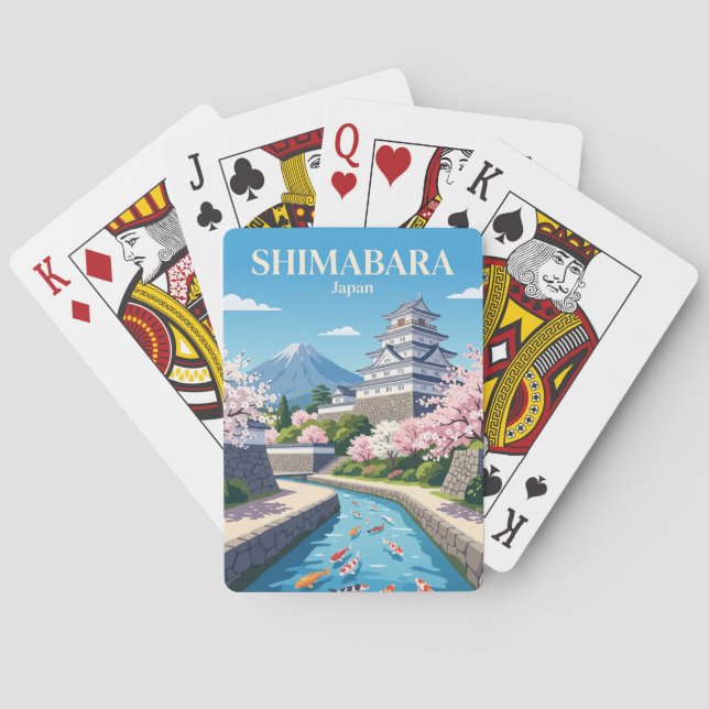Shimabara Japan Playing Cards (Back)