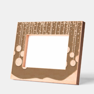 Shimmer Dangles Laser Etched Picture Frame