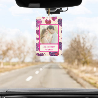 Shimmer Purple Heart When You're Hangry Air Freshener