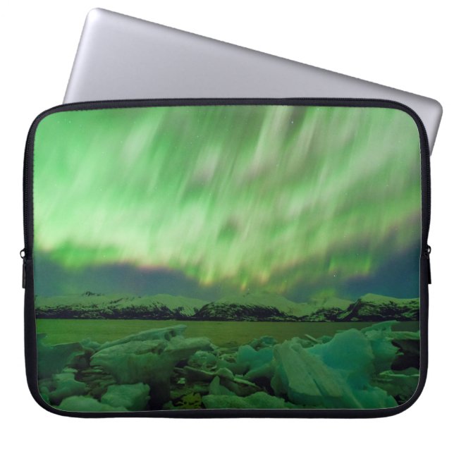 Shimmering Aurora Laptop Sleeve (Front)