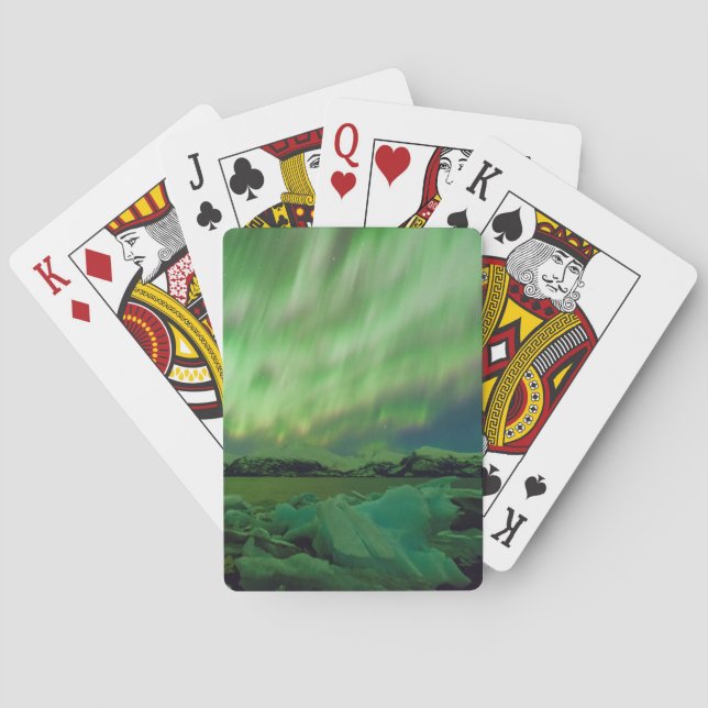 Shimmering Aurora Playing Cards (Back)