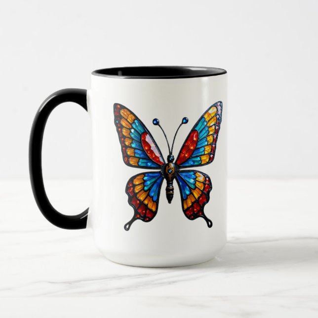 Shimmering Butterfly Magic Mug (Left)