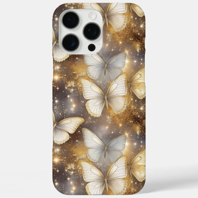 Shimmering Butterfly Phone Case (Back)