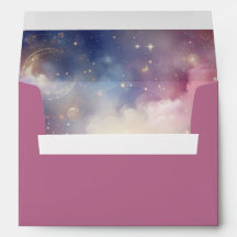 Shimmering Celestial Stardust Skies Wedding