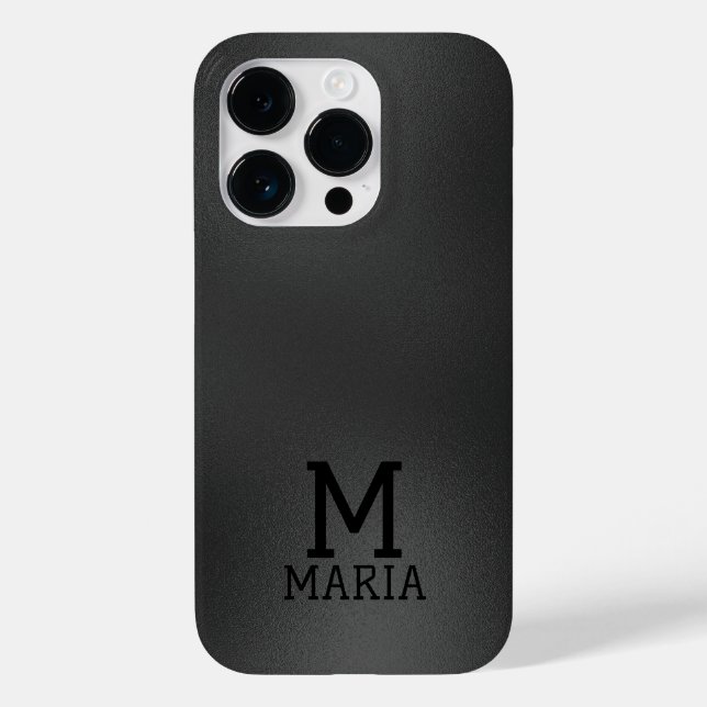 Shimmering dark-grey abstract background Case-Mate iPhone case (Back)