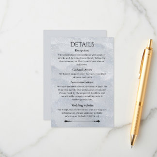 Shimmering Filigree Details Card 