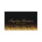 Shimmering Gold Beauty Expert Damask Black Card