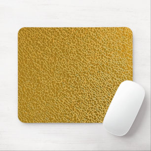 Shimmering Gold Texture Computer Mouse Pad