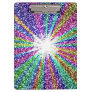 Shimmering lights custom clip board! clipboard