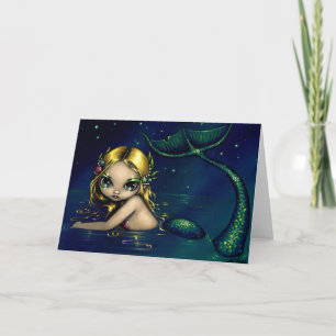 "Shimmering Mermaid" Greeting Card