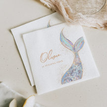 Shimmering Mermaid Tail Birthday 