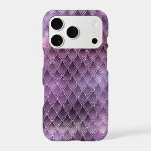 Shimmering Purple Ombre & Glitter Dragon Scales