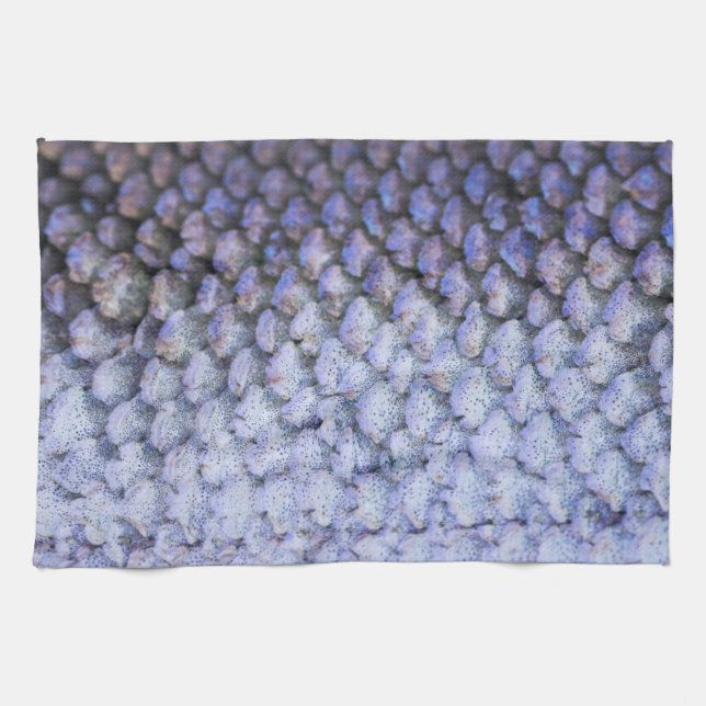 Shimmering Salmon Kitchen Towel (Horizontal)
