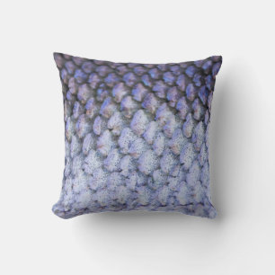 Shimmering Salmon Throw Pillow