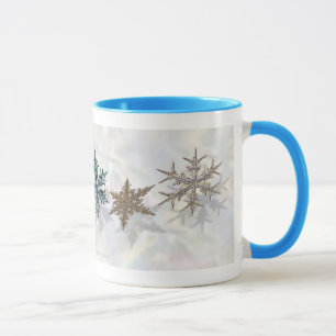 Shimmering Snowflakes Drinkware Mug