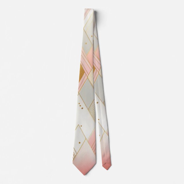 Shimmering Triangle Spectra Tie (Front)