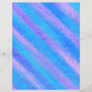 Shimmery Iridescent Turquoise Pink Scrapbook Paper
