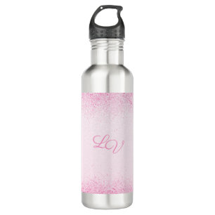 Shimmery Pink Glitter Dust 710 Ml Water Bottle