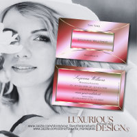 Shimmery Pink Green Ombre Golden Decoration Luxury