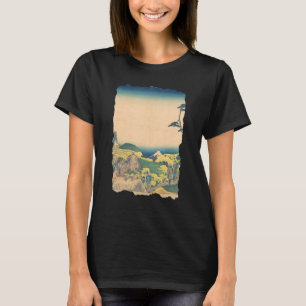 Shimomeguro Hokusai Vintage Retro Japanese Art T-Shirt
