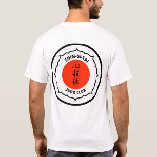 Shin-Gi-Tai Judo Club Mens Tshirt White