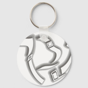 Shin Yud Keychain