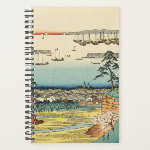 Shinagawa, Japan: Vintage Japanese Woodblock Art Planner