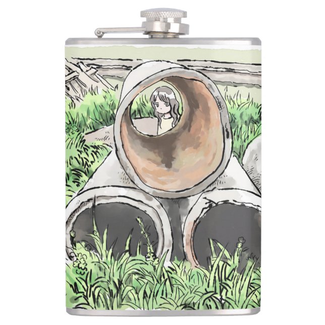 Shinayaji Hip Flask (Front)