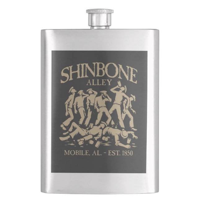 Shinbone Alley Classic Hip Flask