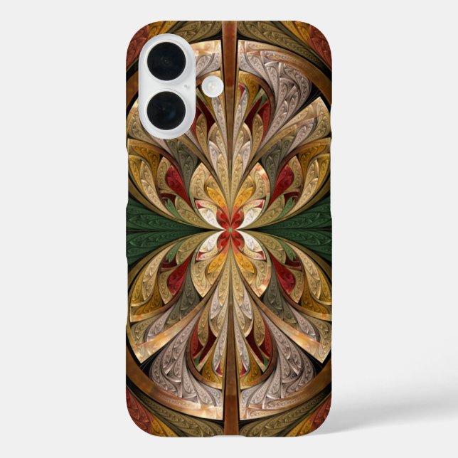 Shine and Rise Abstract Stained Glass Case-Mate iPhone Case (Back)