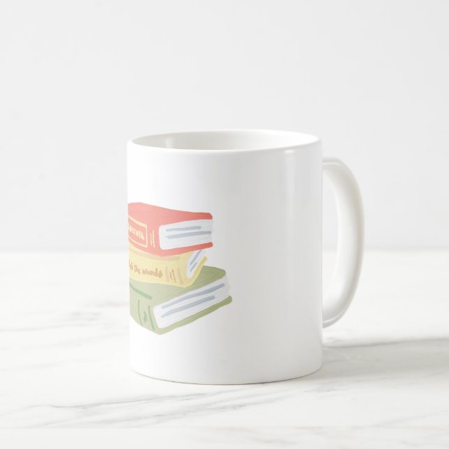 Shine Bright Mug – Fun Star Sticker Design for Kid (Front Right)