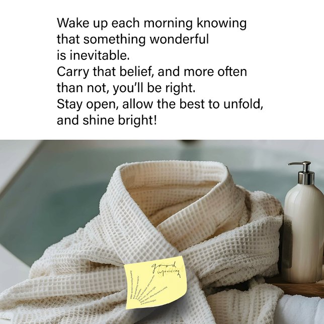 Shine Bright Post-it-Note Post-it Notes (Thoughtful Good Morning Note)