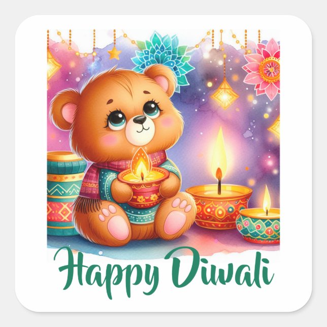Shine Bright Square Sticker (Front)