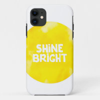 Shine bright sun inspiration typography quote