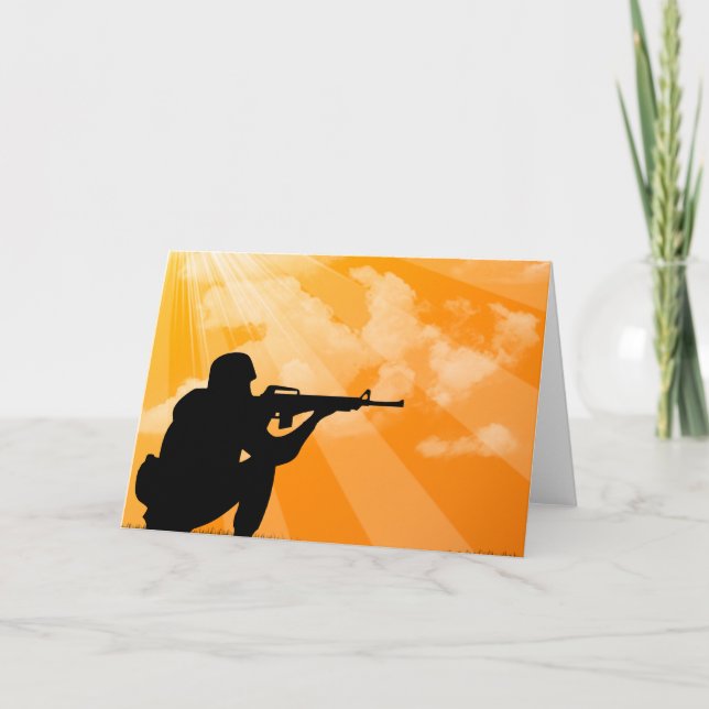 Shine down on Soldier Card (Front)