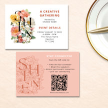 SHINE Floral Corporate Event Information QR Code
