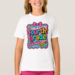 Shine Fourth Grade Back to School T-Shirt