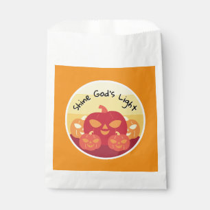 Shine God’s Light Halloween Favour Bags