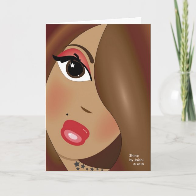 Shine  Greeting Card (Front)