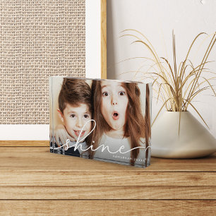 Shine Hanukkah Photo Block