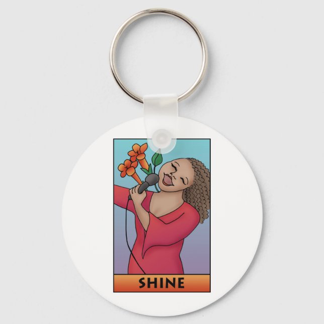 SHINE KEYCHAIN (Front)