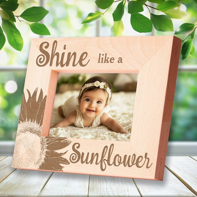Shine Like a Sunflower Etched Frames (Creator Uploaded)