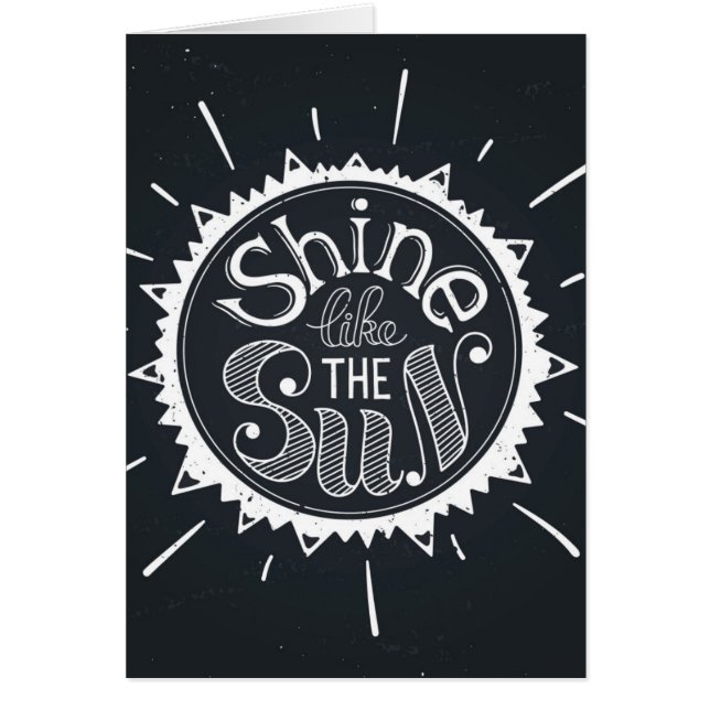 Shine Like The Sun (Front)